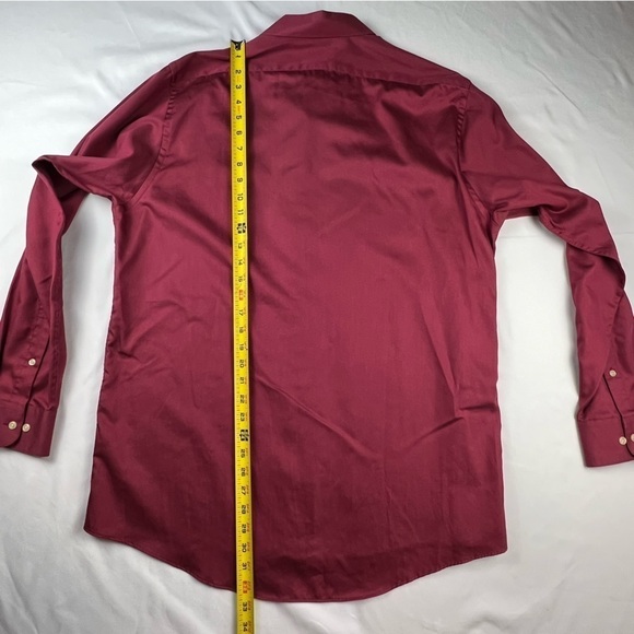 Arrow - Men’s Dress Shirt - 16 34/35 Large - Rust - Wrinkle Free - Picture 5 of 14